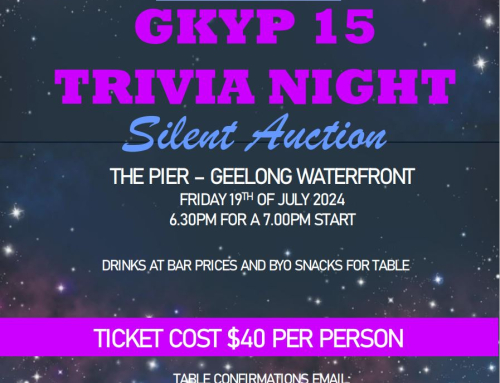 GKYP 15 Trivia Night – Silent Auction – 19 July 2024